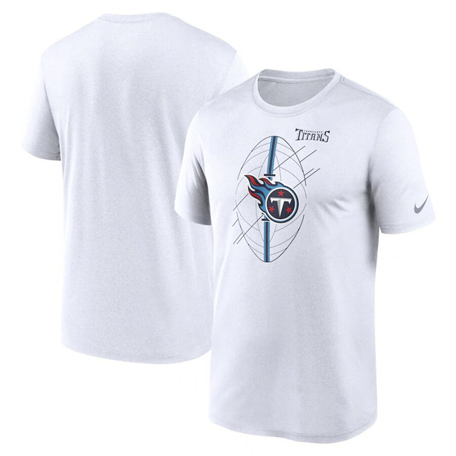 Men's White Tennessee Titans Legend Icon Performance T-Shirt